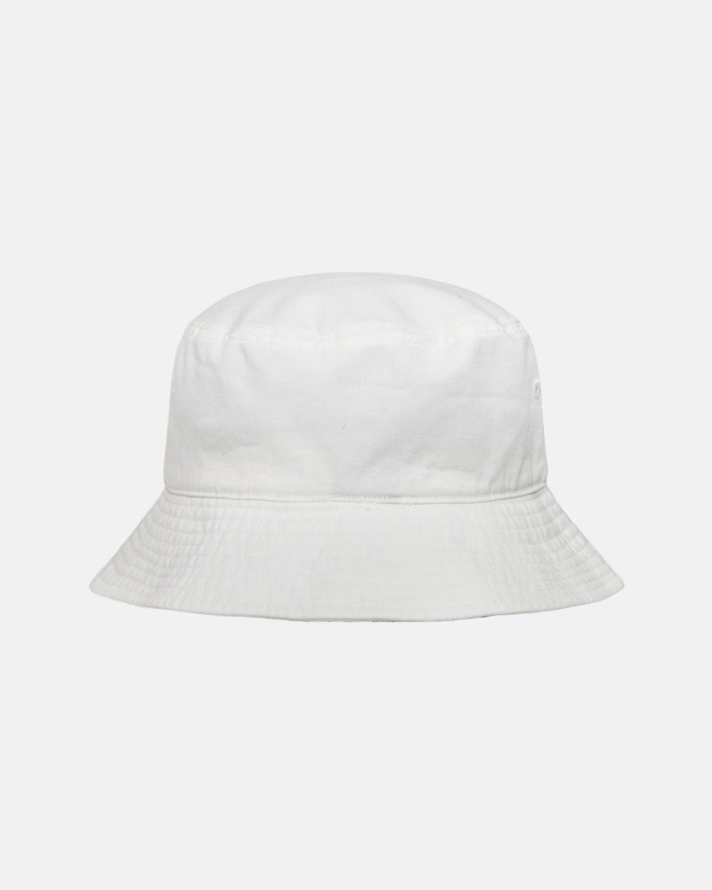 Natural Stüssy Stock Bucket Hat | ESYN6-2085