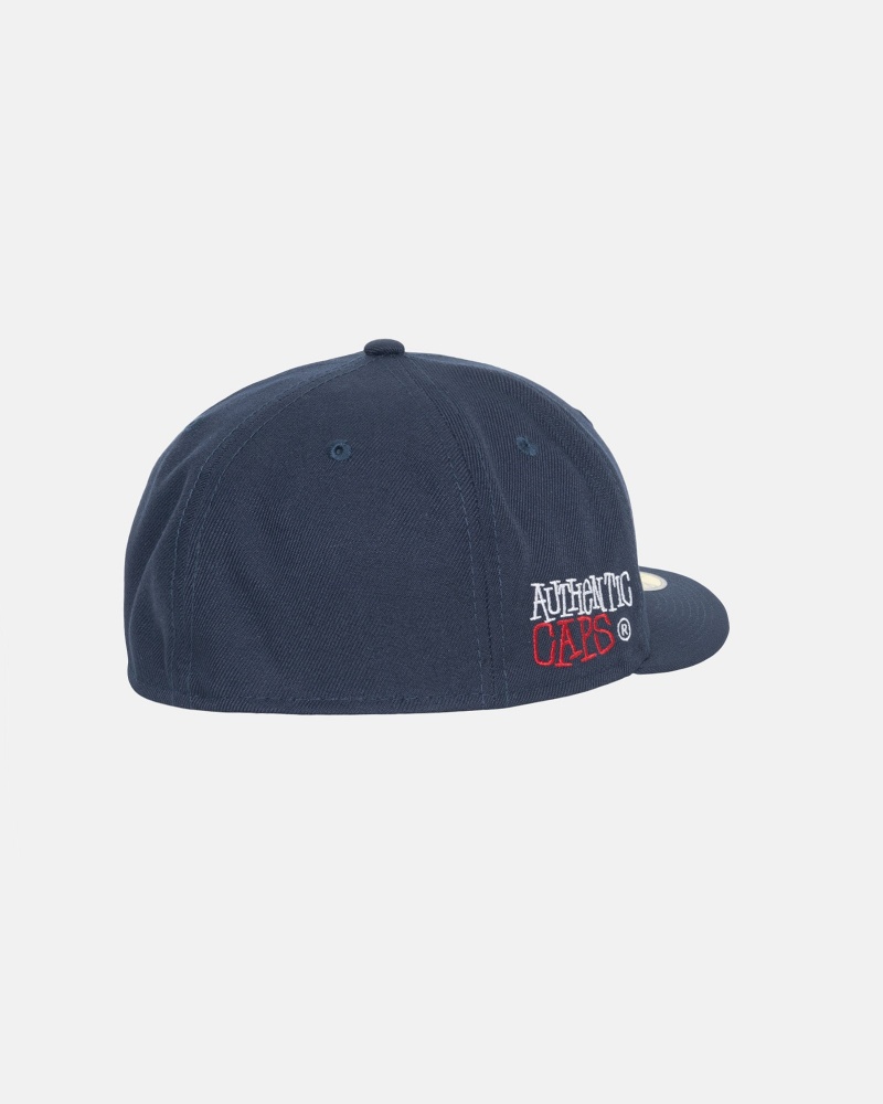 Navy Stüssy New Era 59Fifty Authentic | ZJSL2-3690