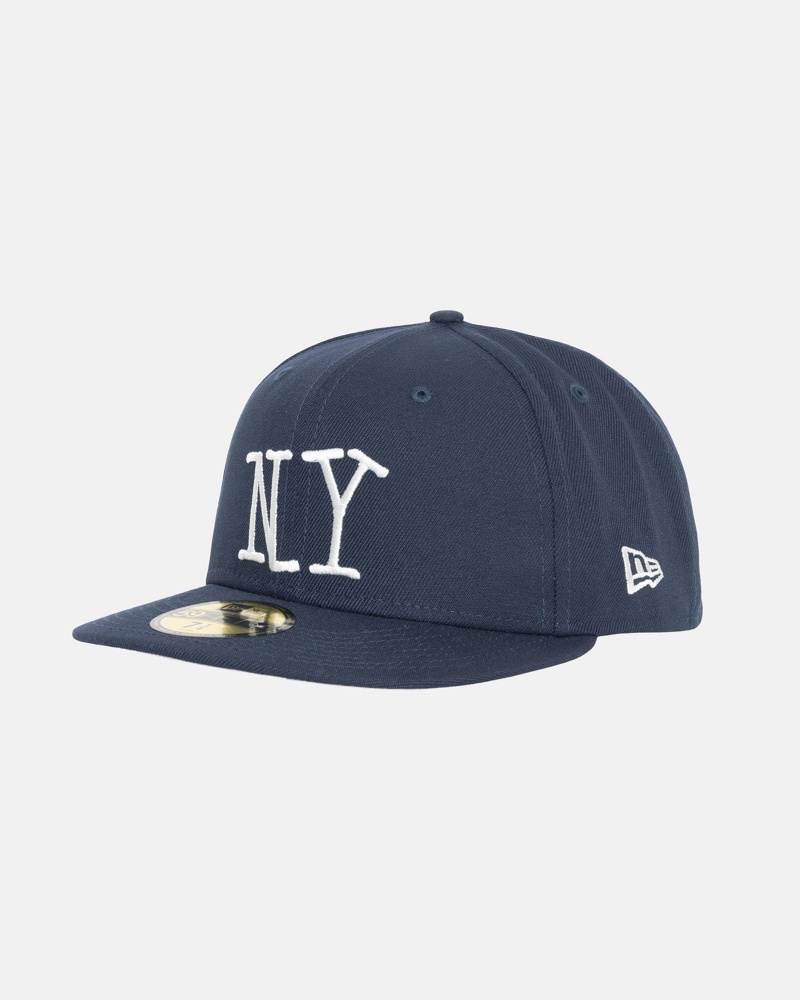 Navy Stüssy New Era 59Fifty Ny | EUYO1-7264