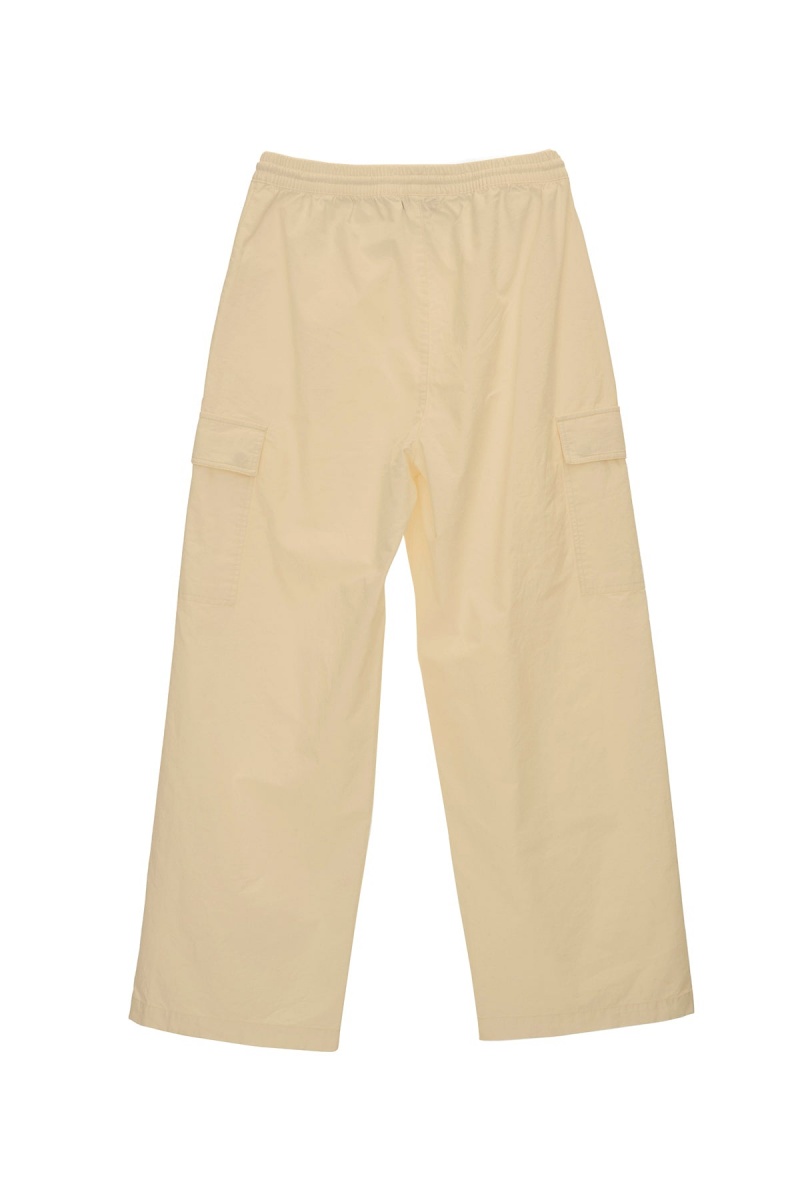 Oatmeal Stüssy Drew Cargo Beach Pant | OANXWT-635