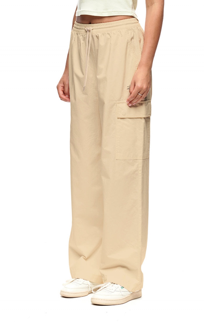 Oatmeal Stüssy Drew Cargo Beach Pant | OANXWT-635