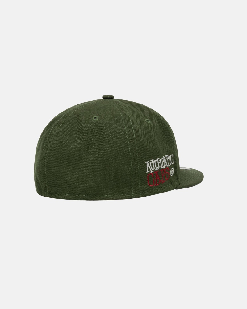 Olive Stüssy New Era 59Fifty Authentic | KAJN7-1950