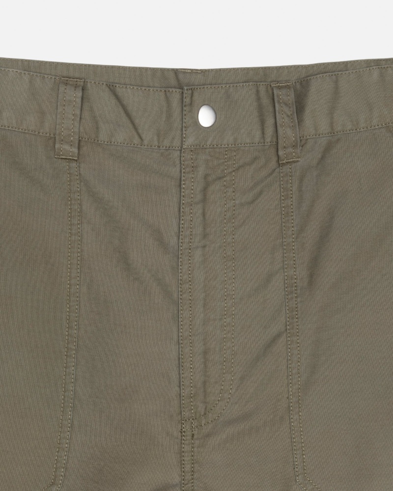 Olive Stüssy Nyco Flight Pant | QGOF9-5046