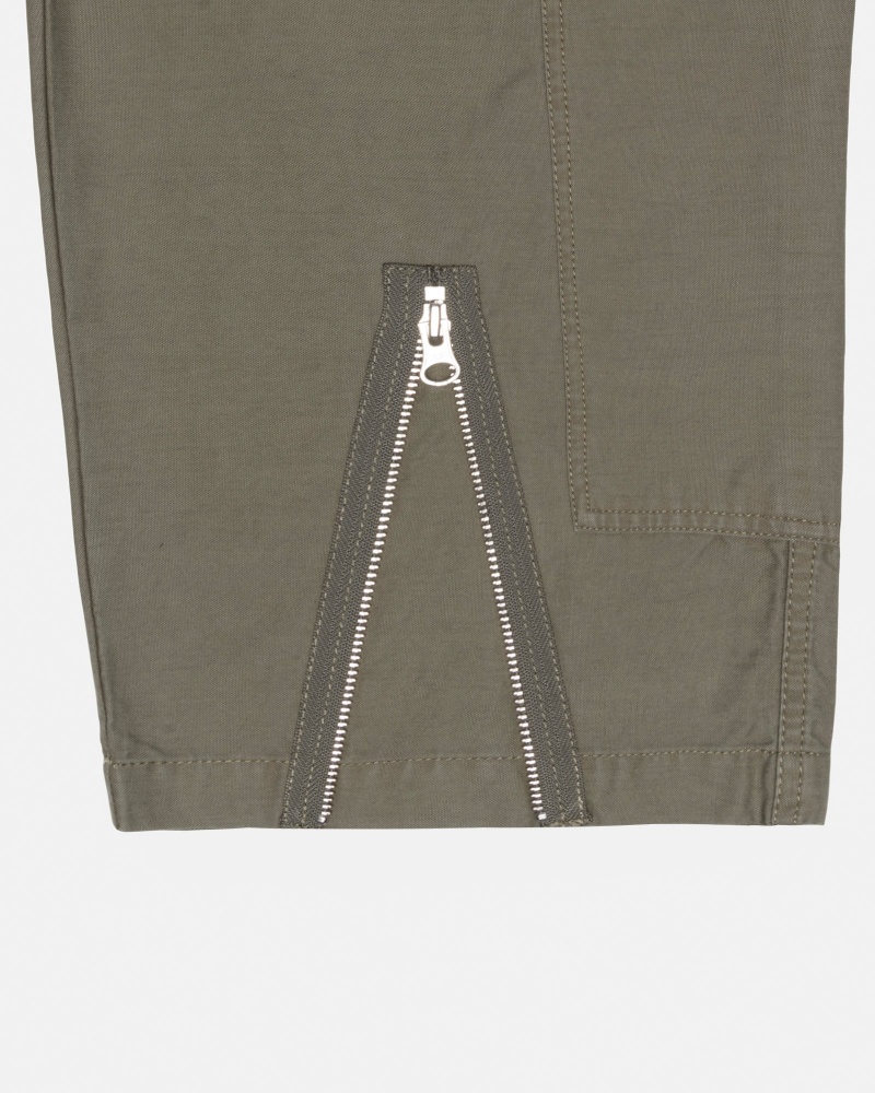 Olive Stüssy Nyco Flight Pant | QGOF9-5046