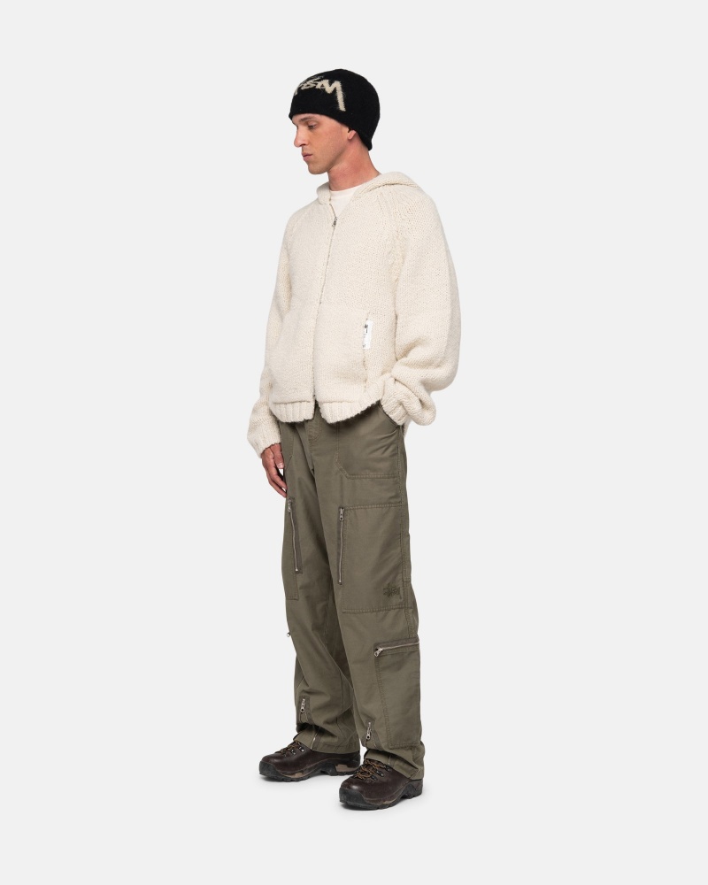 Olive Stüssy Nyco Flight Pant | QGOF9-5046