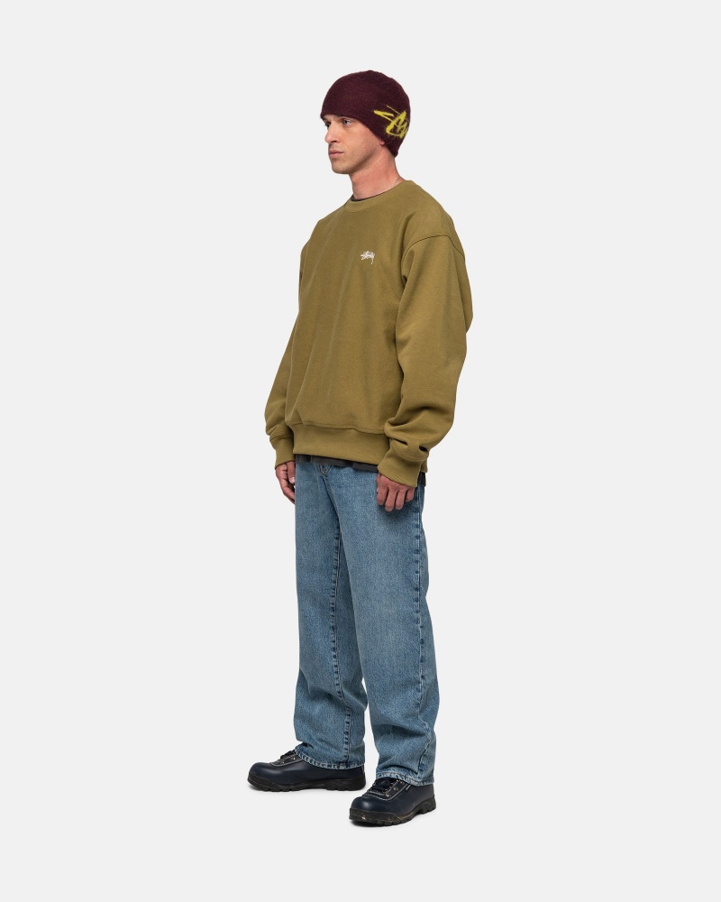 Olive Stüssy Stock Logo Crew | EKLA8-3907