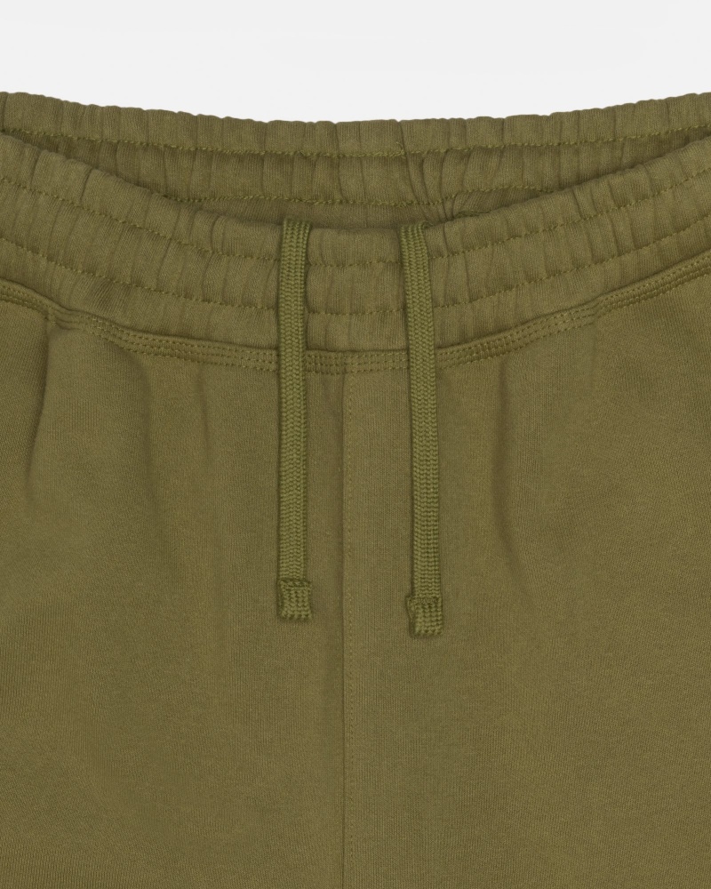 Olive Stüssy Stock Logo Sweatpant | YVPA1-3450