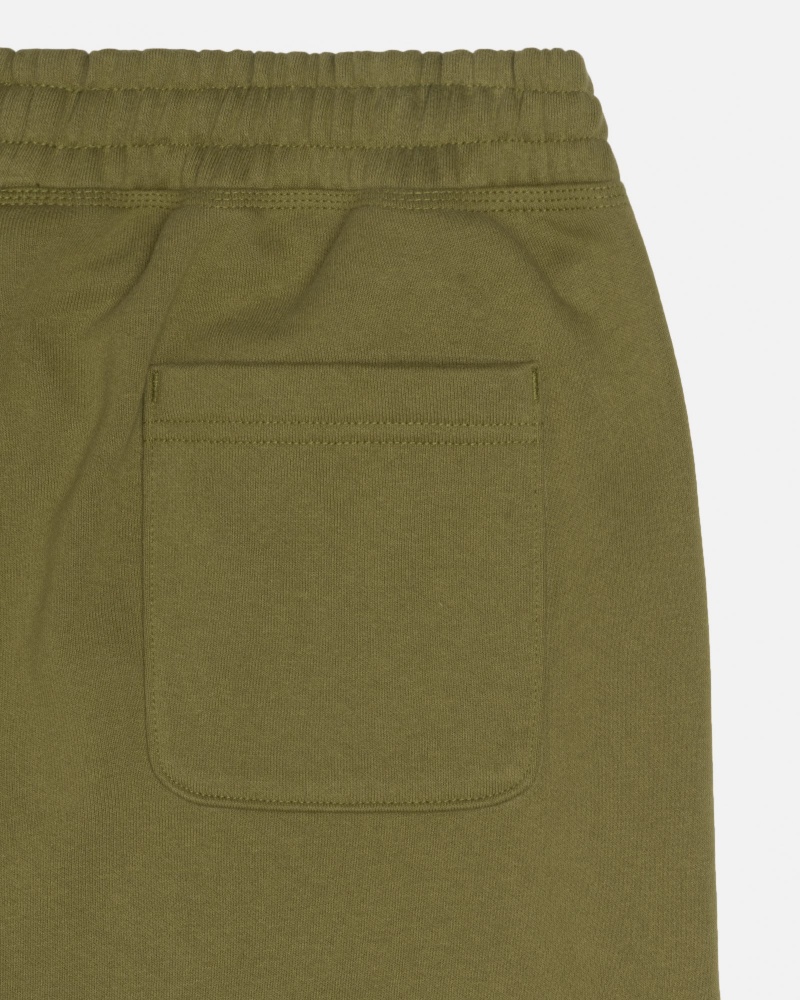 Olive Stüssy Stock Logo Sweatpant | YVPA1-3450