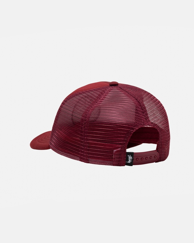 Paprika Stüssy Trucker 8 Ball Snapback | CTFJ0-4817