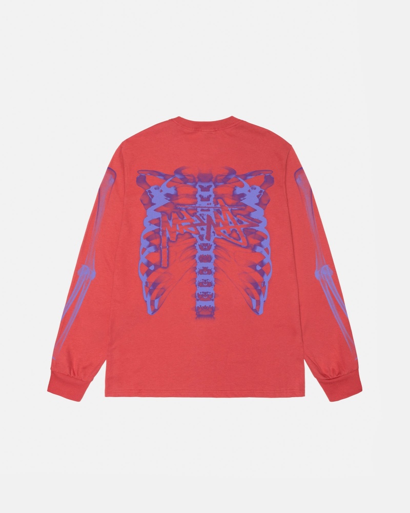 Pepper Stüssy Rib Cage 3M Ls Tee | KAIN-04218