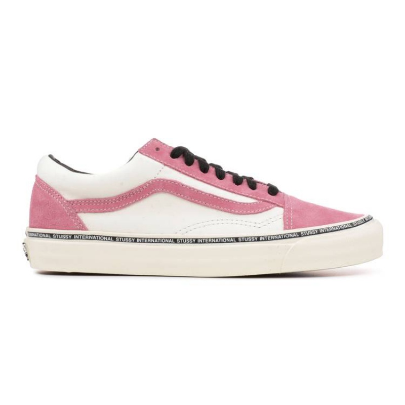 Pink PURPLE Stüssy x Vans x Old Skool LX \'Rose\' VN0A36C8OYF | VN0A36C8OYF