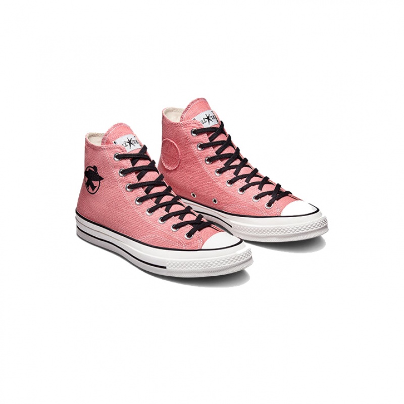 Plumeria / Black / Blanc De Blanc Stüssy x Converse – Surfman Chuck 70 High Top A02052C | A02052C