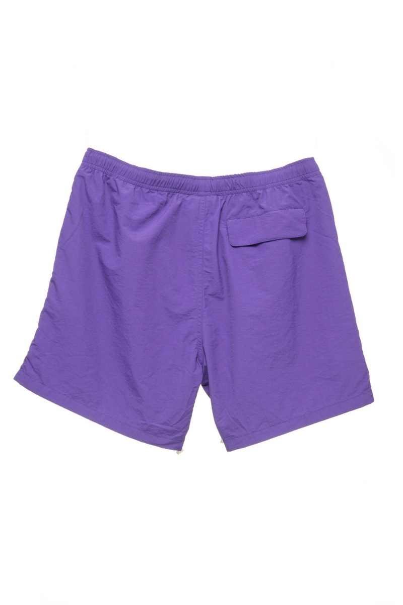 Purple Stüssy Big Stock Nylon Short | AJSTZW-214