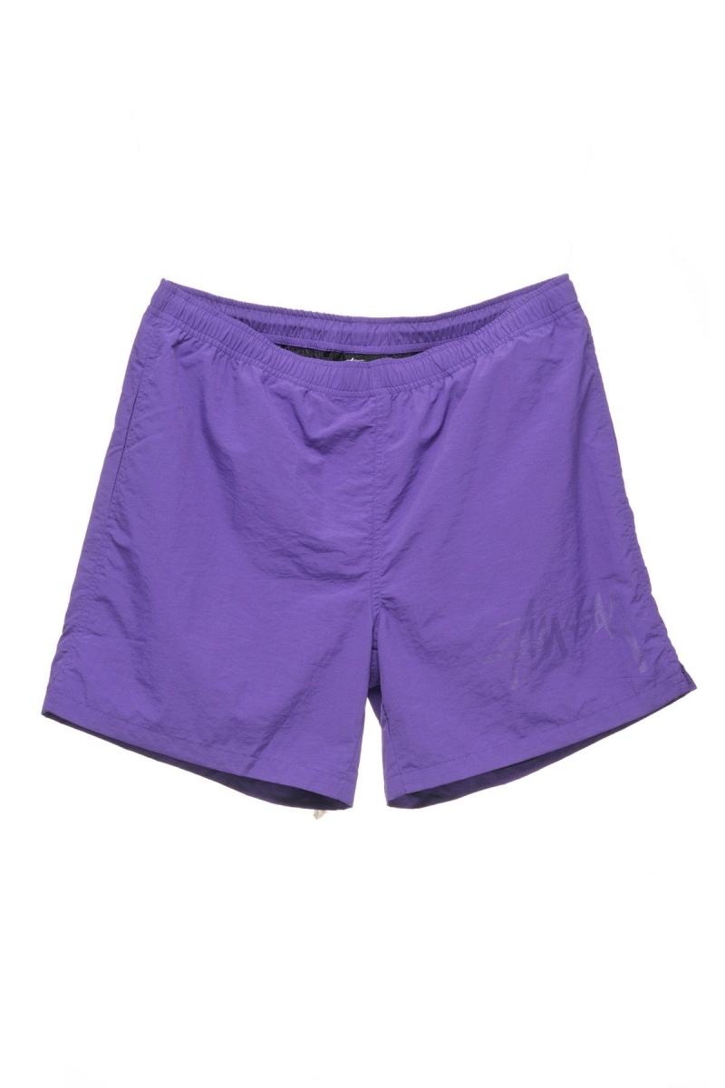 Purple Stüssy Big Stock Nylon Short | AJSTZW-214