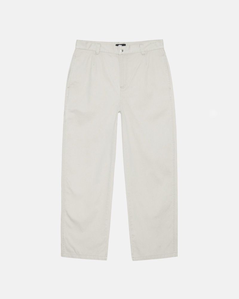 Putty Stüssy Workgear Trouser Twill | QAVR9-3410