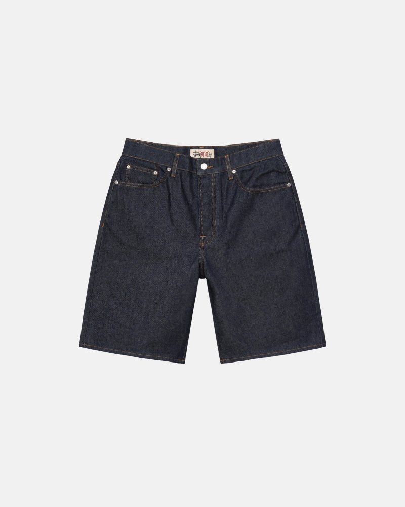 Raw Stüssy Raw Denim Big Ol\' Shorts | DHWI9-6218