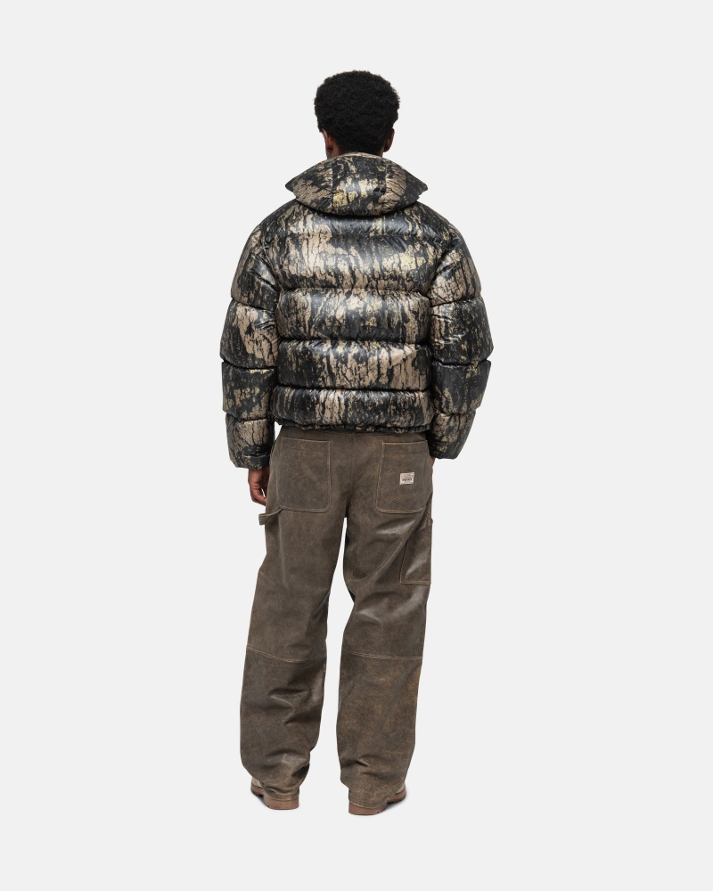 Relic Camo Stüssy Down Parka Micro Ripstop | QWSL7-0958