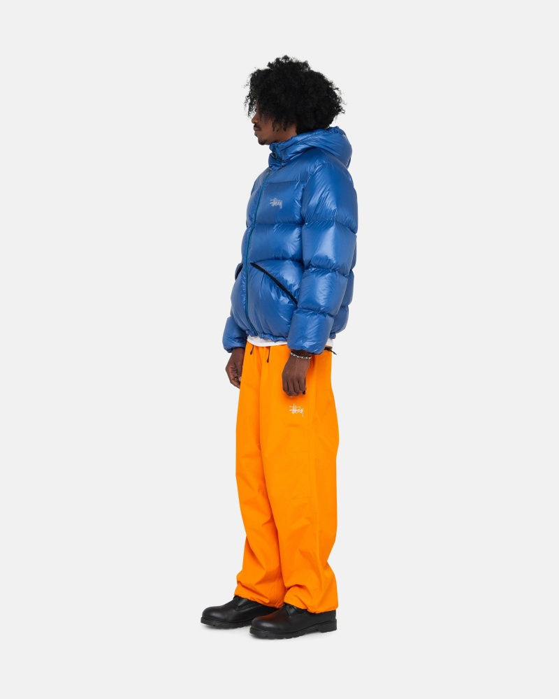 Royal Blue Stüssy Down Parka Micro Ripstop | LRQE-24760