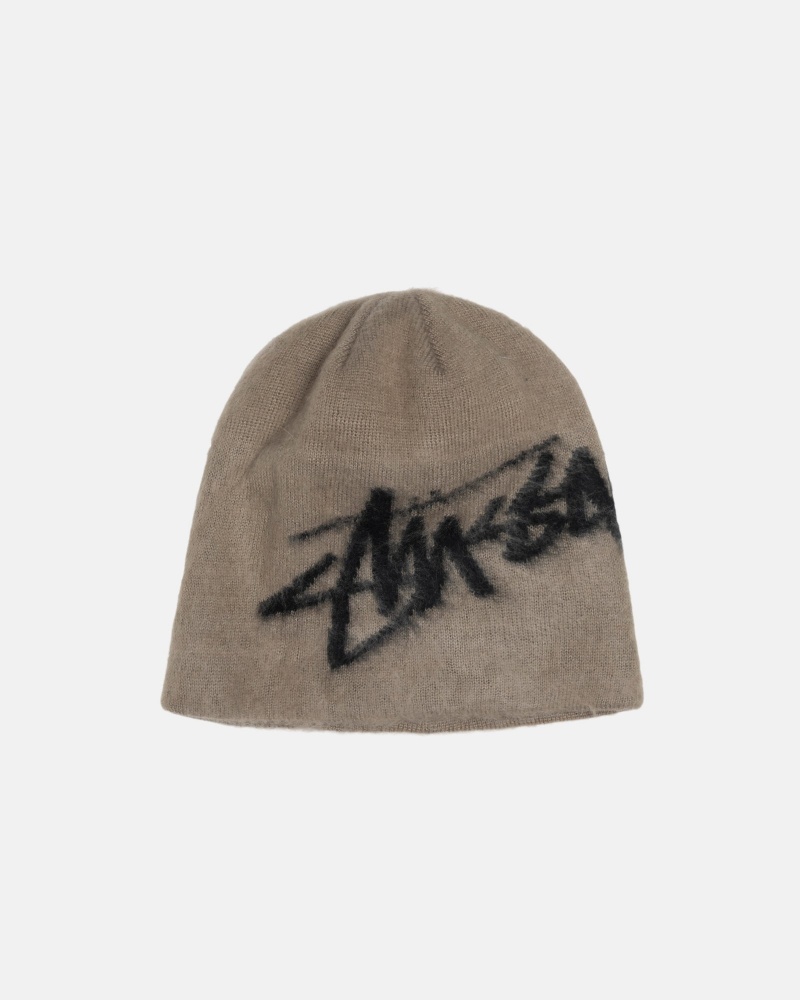 Sand Stüssy Skullcap Brushed Out Stock | EJMY-38690