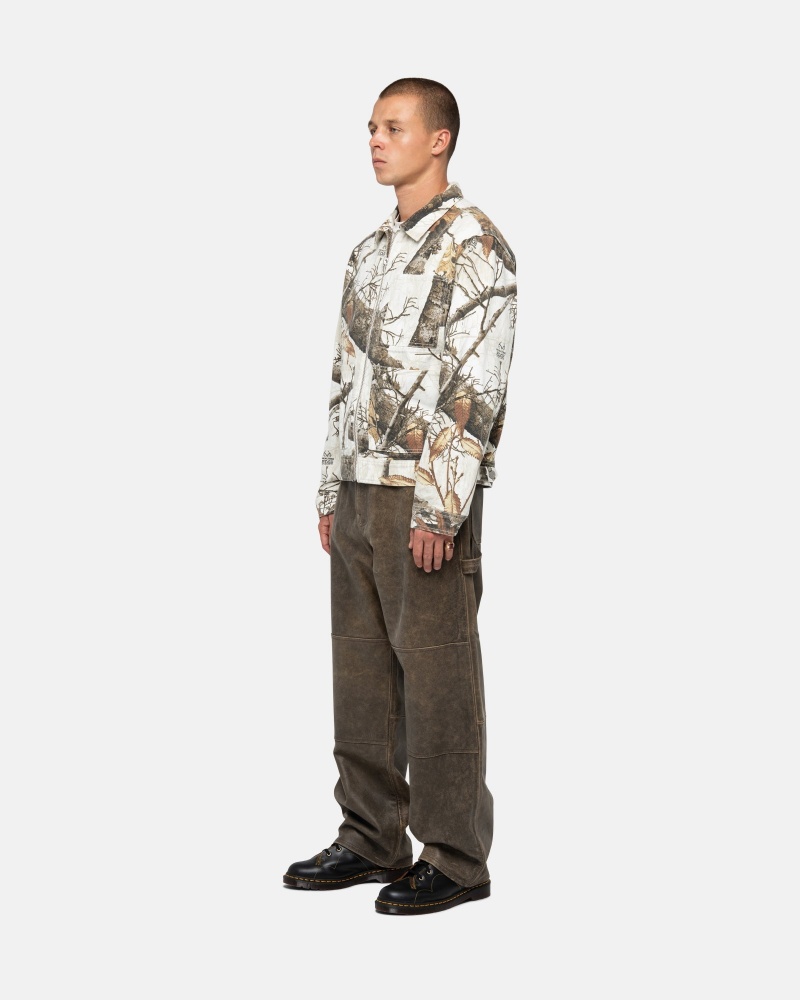 Snow Stüssy Zip Work Jacket Realtree Edge | CDPA-50137