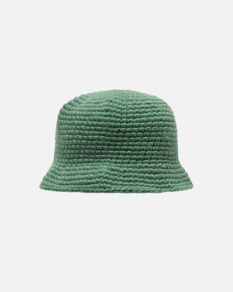 Spruce Stüssy Bucket Hat SS Link Knit | XBVP-51832