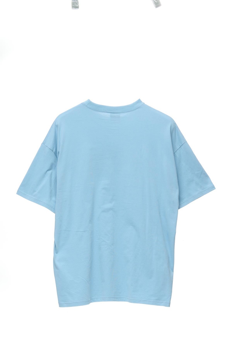 Steel Blue Stüssy World League Relaxed Tee | GYFAVI-103