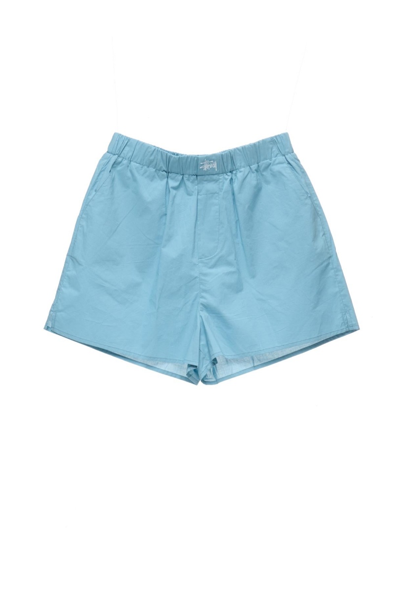 Steele Blue Stüssy Pop Graffiti Short | OUWVRS-830