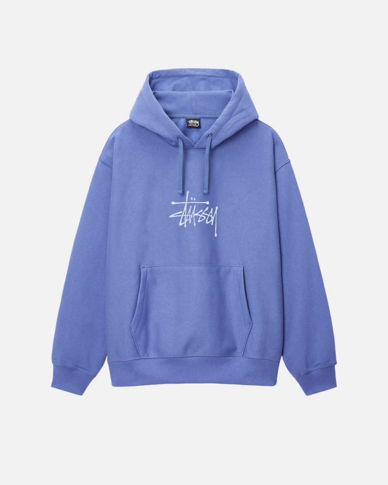 Storm Stüssy Basic Applique Hoodie | THQK4-6273