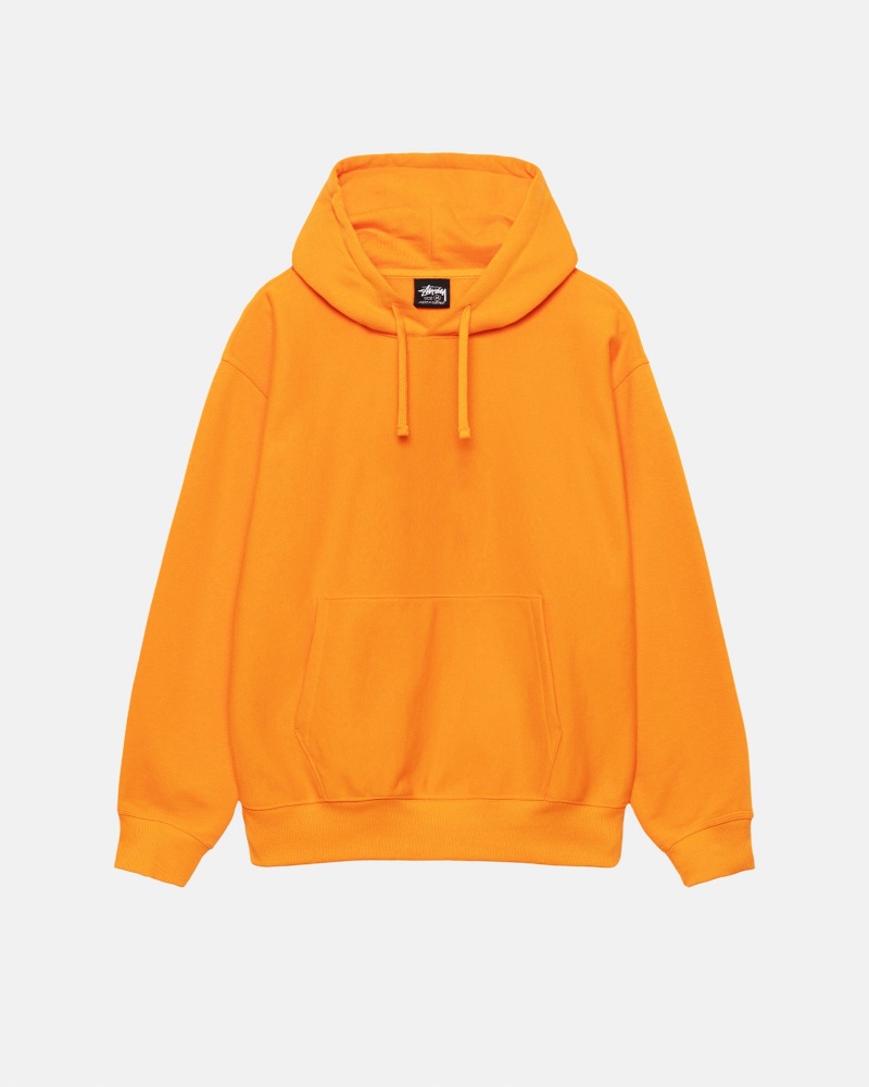 Tangerine Stüssy Back Hoodie Applique Hoodie | LDPX9-4568