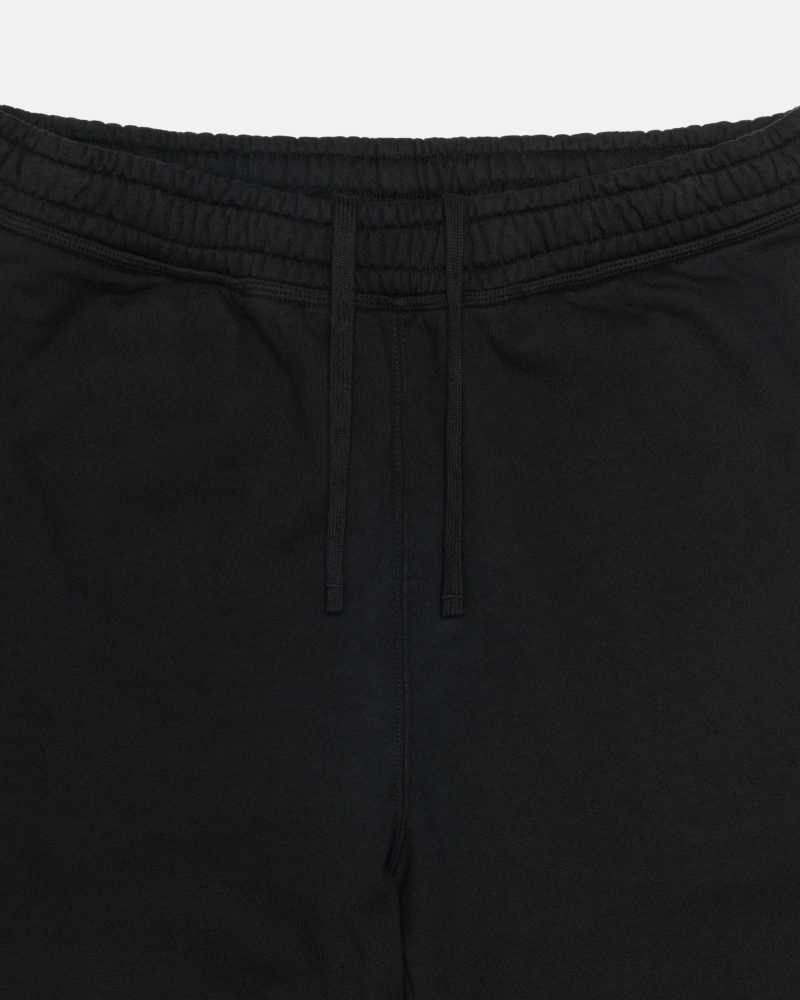 Washed Black Stüssy Sport Sweatpant | FXHG-08469